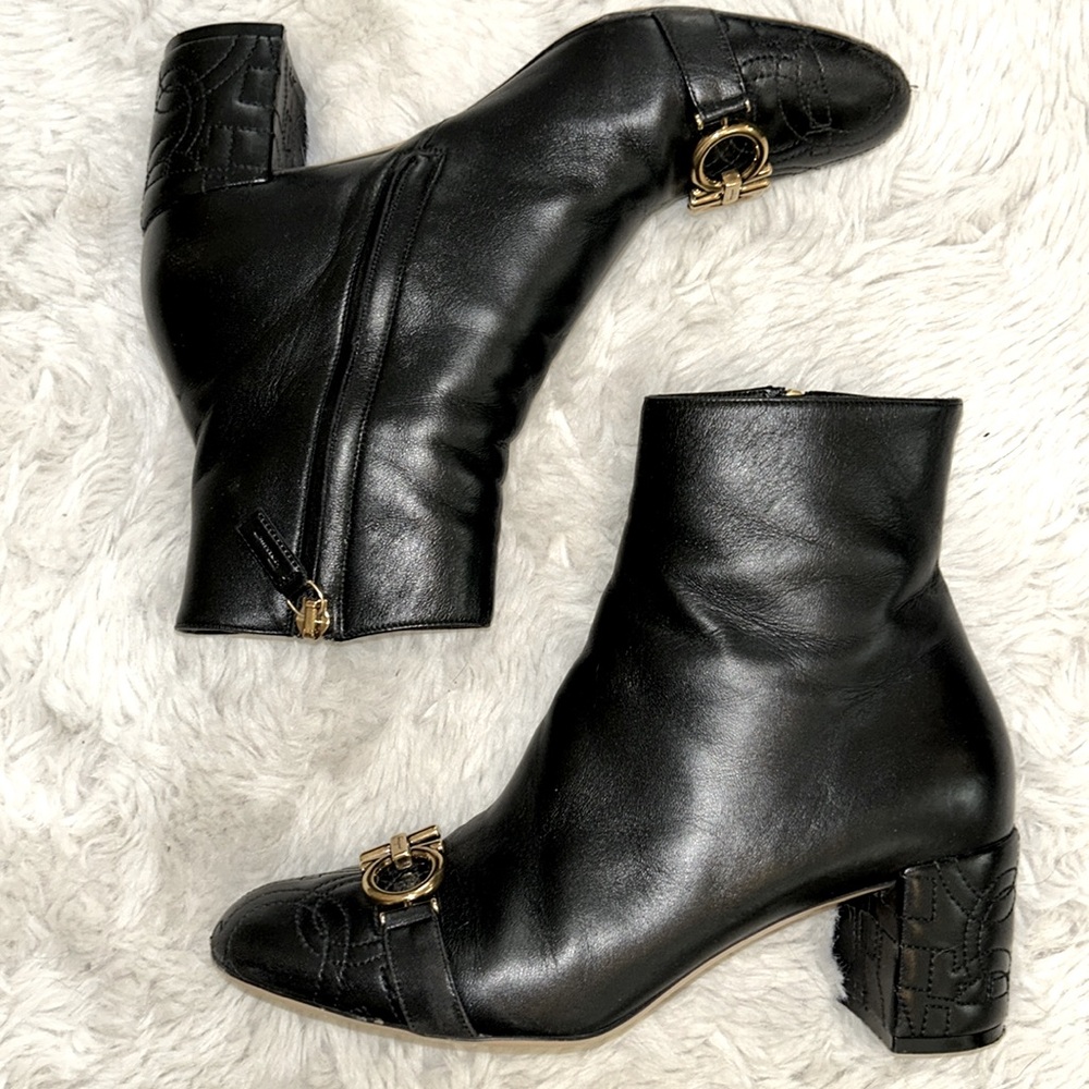 Salvatore Ferragamo Leather Boots - Picture 3 of 9